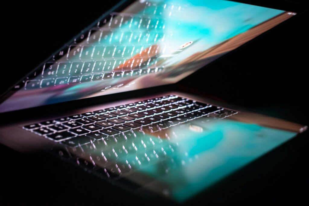 laptop image open laptop